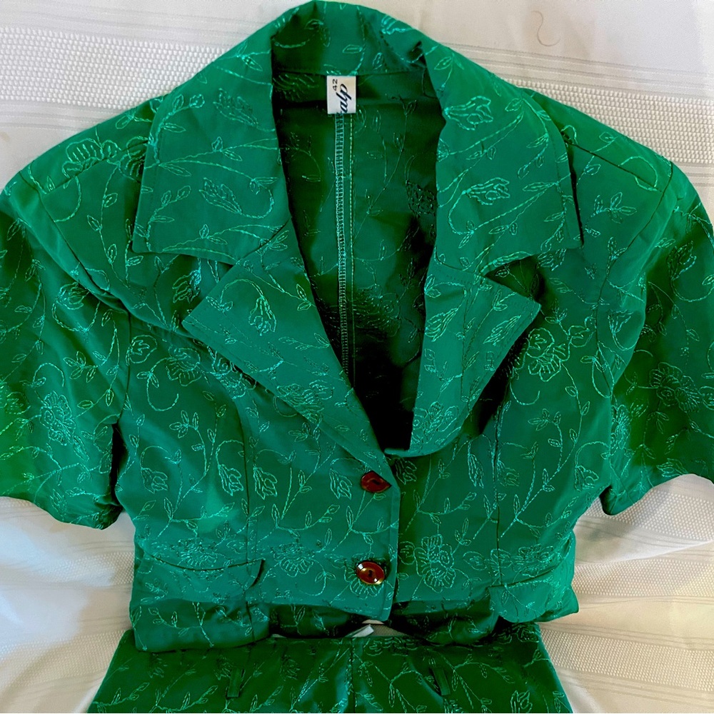 Suit Jacket Set (Deep mint) Size42